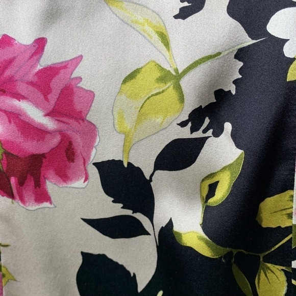 David Meister Silk Charmeuse Satin Dress Womens Sz 6 Ruched Bodice Stretch $605 - Picture 6 of 16